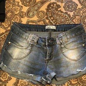 Lei jean shorts